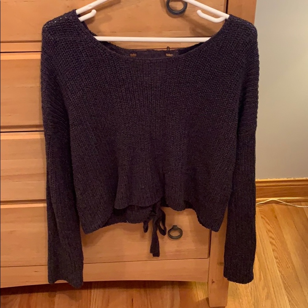 Forever 21 Grey Knit Sweater